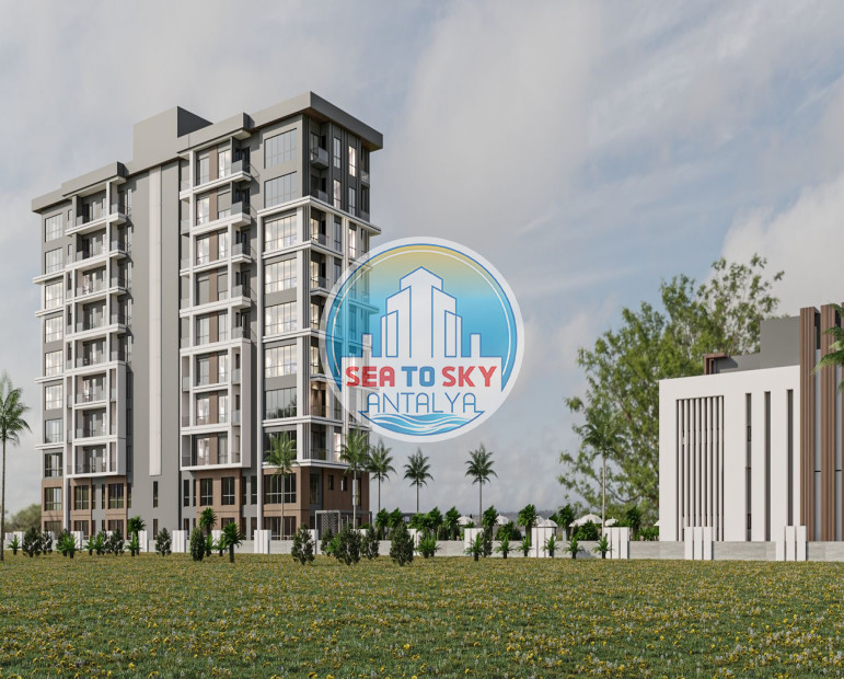 Hotel apartments suitable for real estate investment for sale in Antalya
