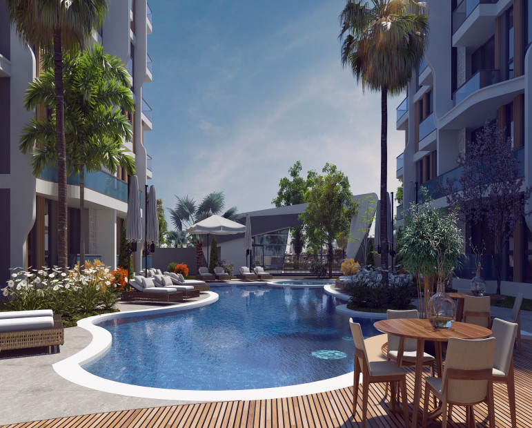 Apartments for sale in Antalya Daisy Antalya Complex